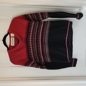 Red and Black Sweater
